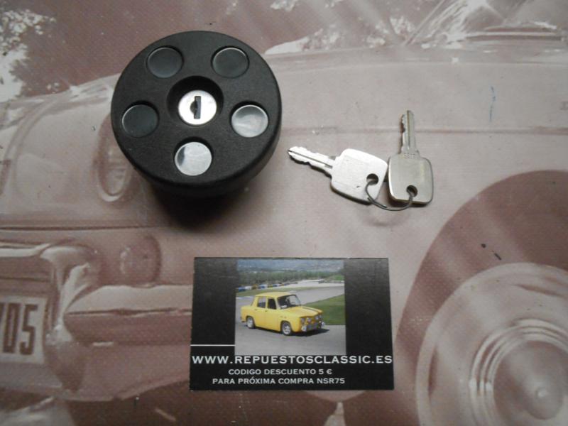 T35 TAPON GASOLINA CON LLAVE OPEL CORSA , KADETT , ASCONA REF. 457025
