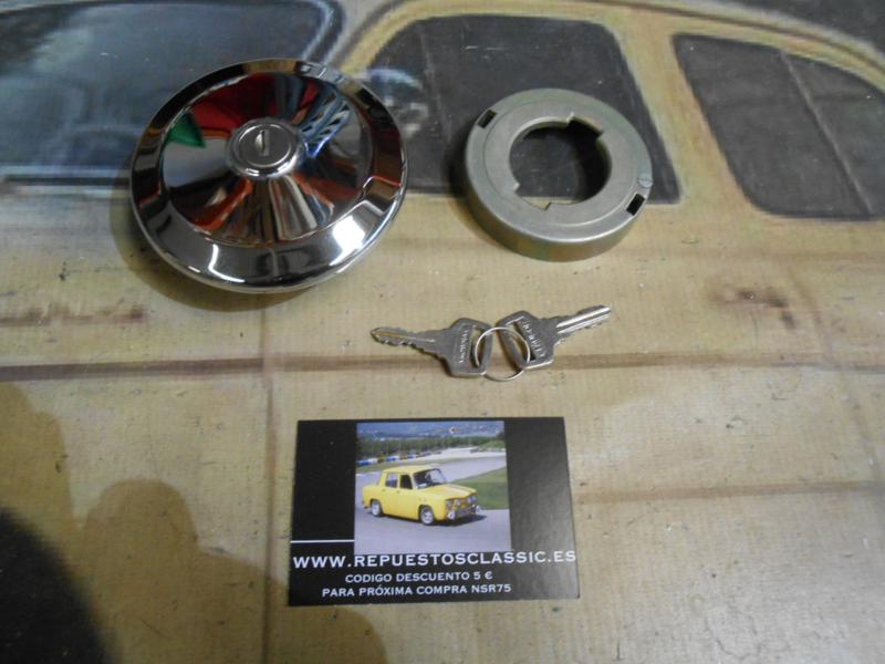 T37 TAPON GASOLINA CON LLAVE CITROEN VISA , LNA , PEUGEOT 205