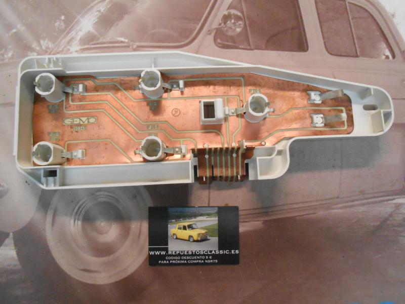 IC48 PORTALAMPARAS PILOTO TRASERO IZQUIERDO CITROEN VISA II , GEMO 1735