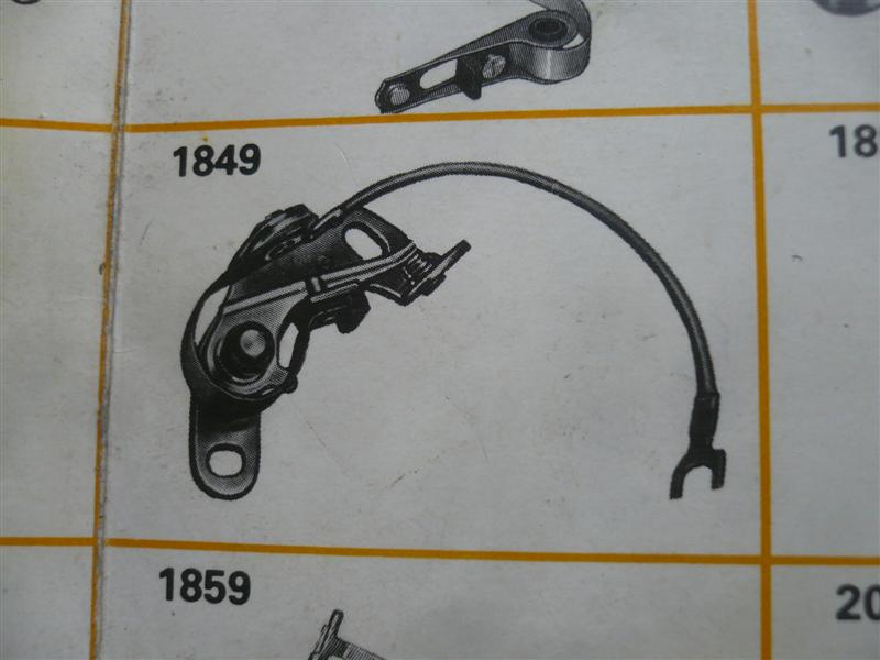 1849 PLATINOS FEMSA RENAULT 5 DELCO DF4-75, DF4-93, SEAT MARBELLA