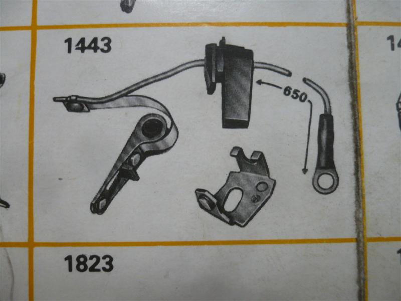 1443 PLATINOS DUCELLIER PEUGEOT 504, 505 A PARTIR DE 1980
