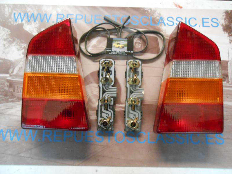 IC49 PAREJA PILOTOS TRASEROS CITROEN CX CON PORTALAMPARAS YORKA 0088000062/0088010061