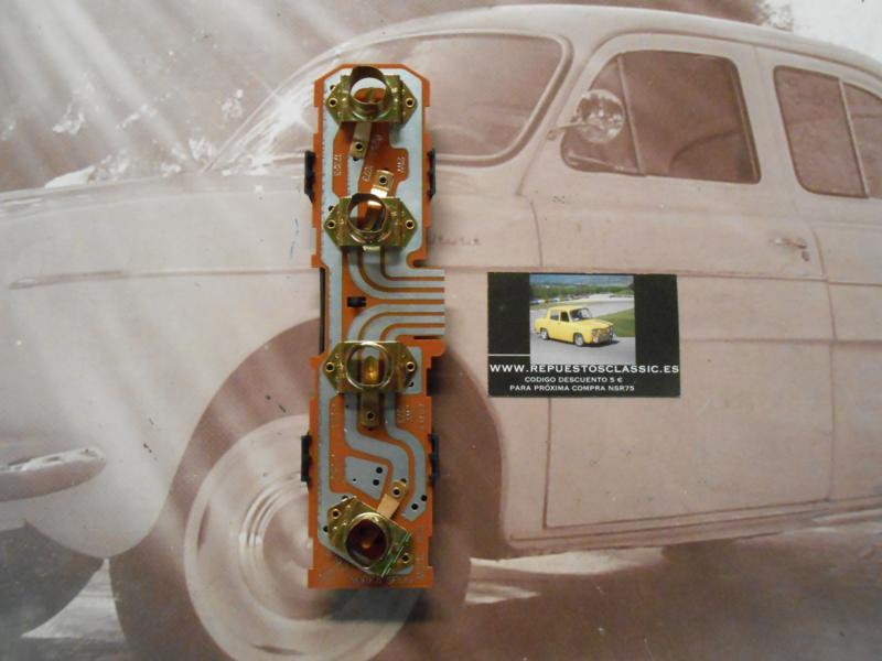 IC52 PORTALAMPARAS PILOTO TRASERO CITROEN CX , YORKA 1321370007