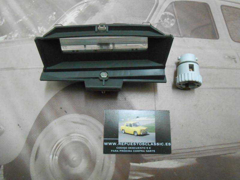 IC58 PILOTO LUZ MATRICULA LADO IZQUIERDO CITROEN VISA II