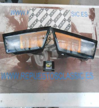 IC91 P3 JUEGO PILOTOS DELANTEROS GEMO CITROEN GSA BICOLOR MARCO NEGRO