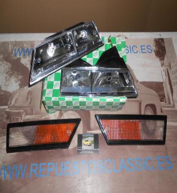 IC92 P3 JUEGO PILOTOS DELANTEROS YORKA CITROEN GSA BICOLOR MARCO NEGRO