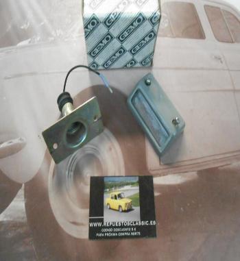 IC110 P1 PILOTO LUZ MATRICULA CITROEN GS , GEMO M8 COLOR GRIS
