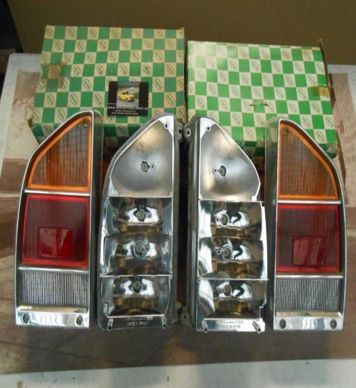 IC119P4 JUEGO PILOTOS TRASEROS YORKA CITROEN GS 1ª SERIE