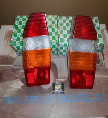 IC126 P1 JUEGO TULIPAS PILOTOS TRASEROS YORKA CITROEN GSA