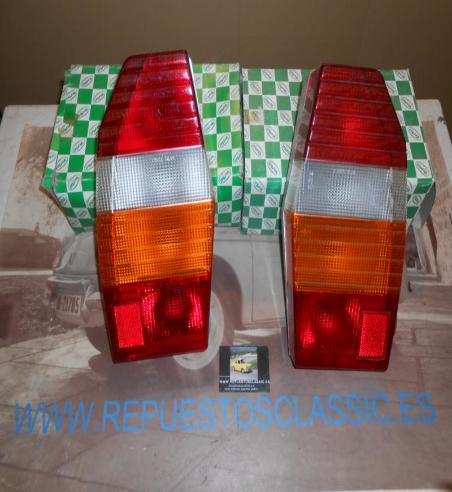 IC126 P1 JUEGO TULIPAS PILOTOS TRASEROS YORKA CITROEN GSA