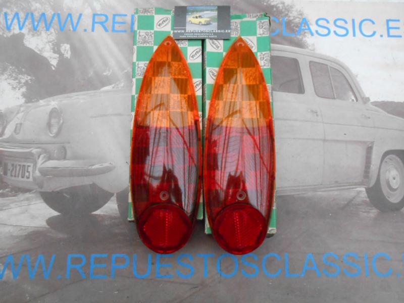 IA08 JUEGO TULIPAS PILOTOS TRASEROS AUSTIN MORRIS 1300 Y MG 1300 MARCA YORKA