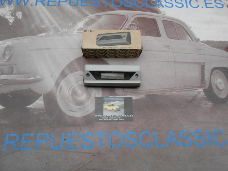 IT34 PILOTO GEMO M13 LUZ MATRICULA TALBOT 150 , HORIZON