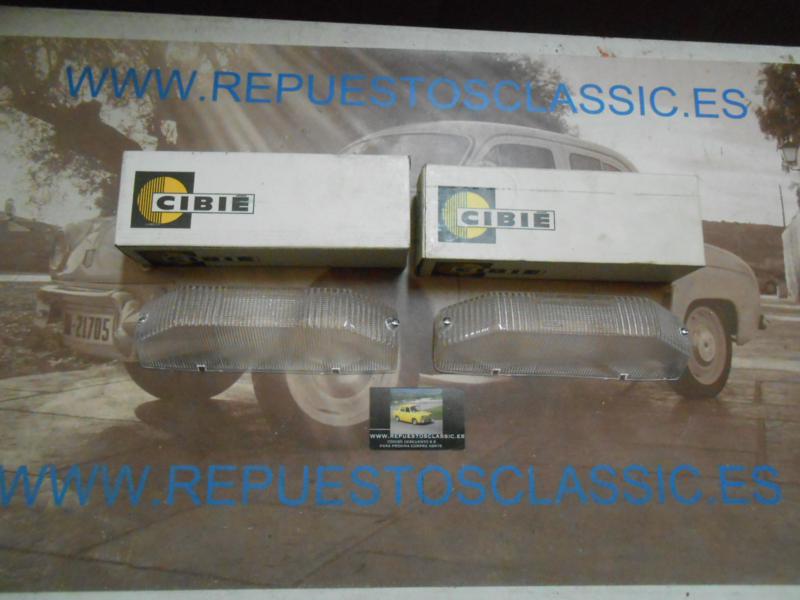 IT47 JUEGO TULIPAS CIBIE BLANCAS PILOTOS DELANTEROS TALBOT 180