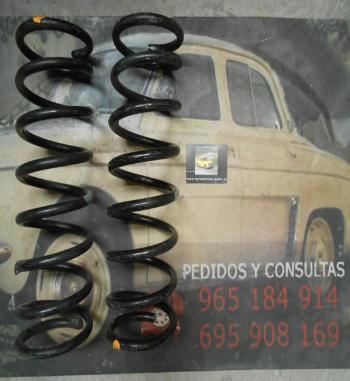 SEA4D M618-3 P2 PAREJA MUELLES TRASEROS REFORZADOS SEAT 1400, 1500 405x15,5x8