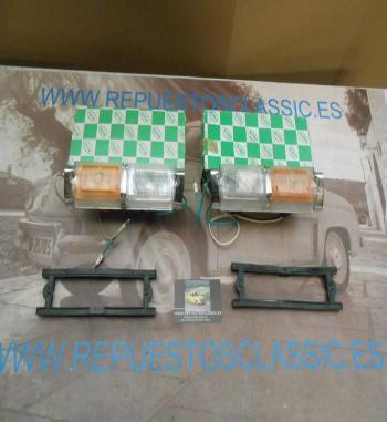 ISI14 JUEGO PILOTOS DELANTEROS SIMCA 1200 BICOLOR METALIZADO