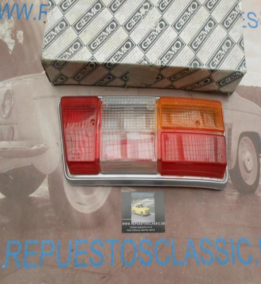 ISI31 TULIPA PILOTO TRASERO DERECHO SIMCA 1200 2ª SERIE MARCO METALIZADO