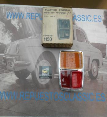 ISI37 TULIPA PILOTO TRASERO DERECHO SIMCA 1000 2ª SERIE MARCO METALIZADO