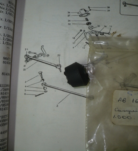 CASQUILLOS DIRECCION (FIG. 4)	SEAT 1400