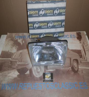 ISE06 OPTICA FARO DERECHO SIEM H4 SEAT 131 SUPERMIRAFIORI FIAT ARGENTA