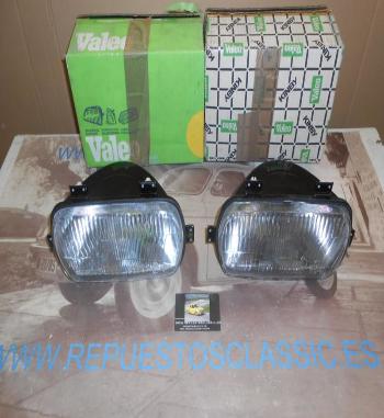 ISE11 P1/10 JUEGO OPTICAS FAROS KINBY H4 SEAT 131 1ª SERIE