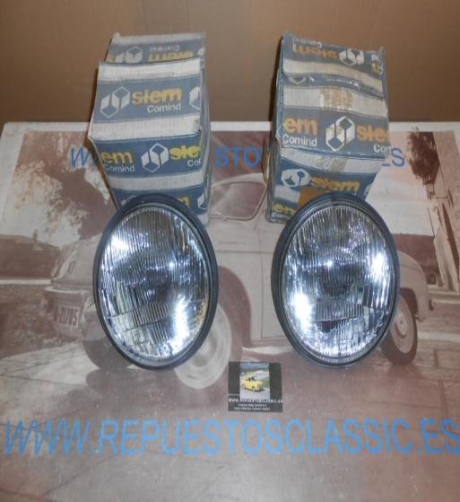 ISE39 JUEGO OPTICAS FAROS SIEM H4 SEAT RITMO