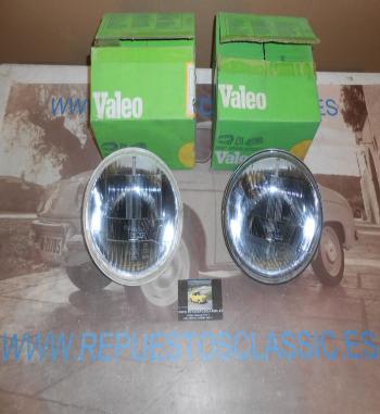 ISE43 JUEGO OPTICAS FAROS PASA CIBIE SEAT RITMO FOCO EUROPEO E9 REF. VALEO 061715