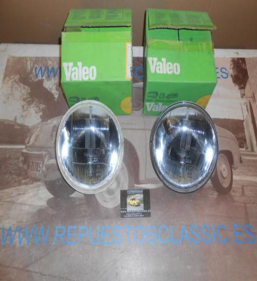ISE43 JUEGO OPTICAS FAROS PASA CIBIE SEAT RITMO FOCO EUROPEO E9 REF. VALEO 061715