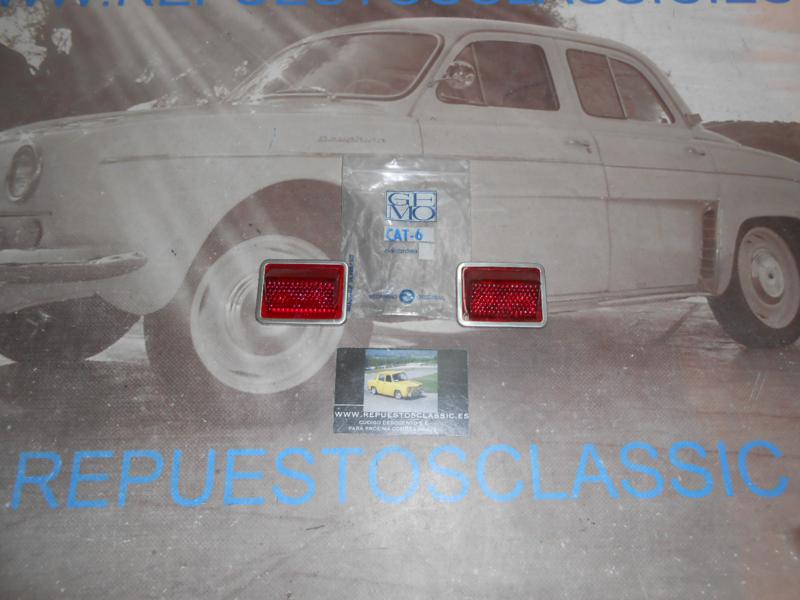 ISE145 JUEGO 2 CATADIOPTRICOS PUERTA SEAT 1200 SPORT BOCANEGRA