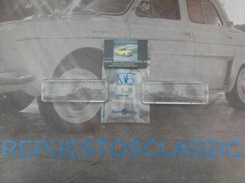 ISE178 JUEGO TULIPAS PILOTOS DELANTEROS SEAT 124 SPORT 1600 , SEAT 850 COUPE
