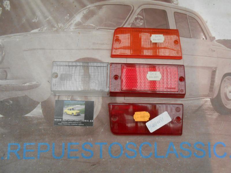 ISE206 JUEGO 4 TULIPAS PILOTO TRASERO DERECHO SEAT 131 1ª SERIE
