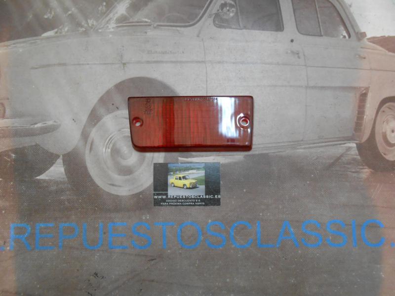 ISE212 TULIPA ROJA INFERIOR PILOTO TRASERO DERECHO SEAT 131 1ª SERIE