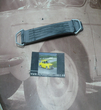 T05875 GOMA GATO Y CAJA DE HERRAMIENTAS SEAT 600, 850, 124, 131, 132