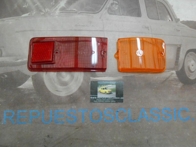 ISE315 JUEGO TULIPAS PILOTO TRASERO DERECHO SEAT 127 1ª SERIE ->74