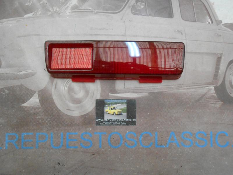ISE413 TULIPA ROJA CON CATADIOPTRICO PILOTO TRASERO DERECHO SEAT 124 SPORT COUPE 1600