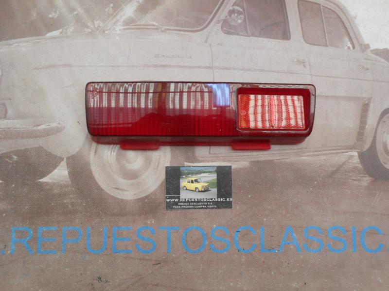 ISE415 TULIPA ROJA CON CATADIOPTRICO PILOTO TRASERO IZQUIERDO SEAT 124 SPORT COUPE 1600