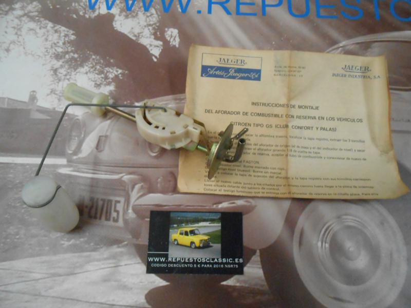 9582 AFORADOR CITROEN GS CONFORT, CLUB, PALAS CON INDICADOR DE RESERVA