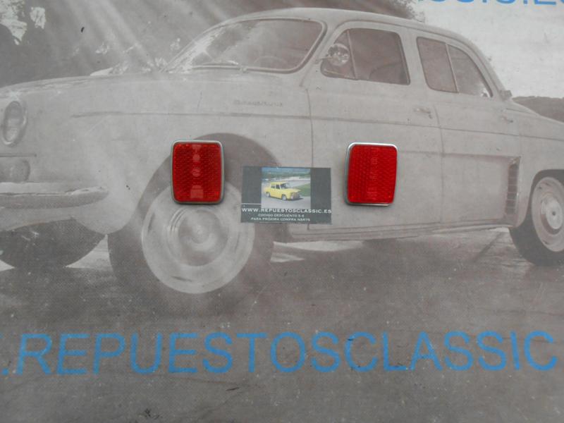 ISE554 JUEGO CATADIOPTRICOS GEMO PILOTOS TRASEROS SEAT 600 E , L