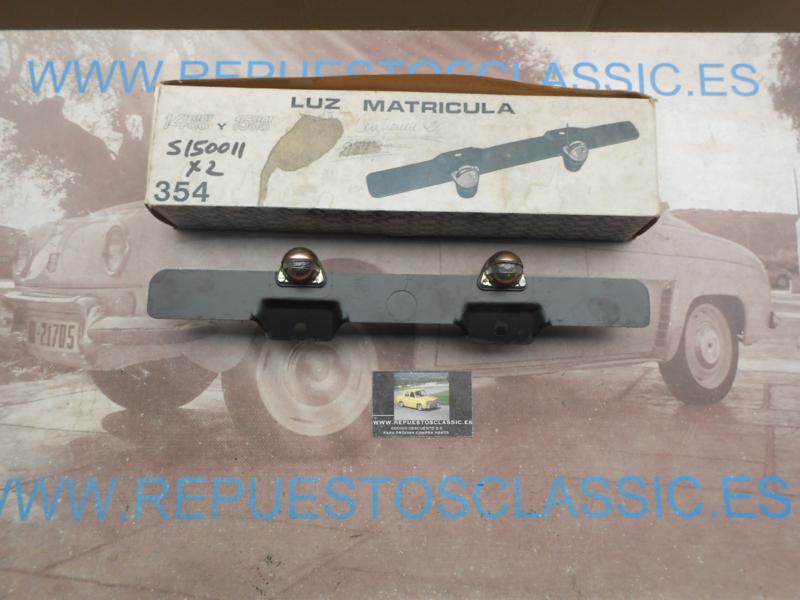 ISE591 PILOTO LUZ MATRICULA TRASERA SEAT 1400 C , 1500