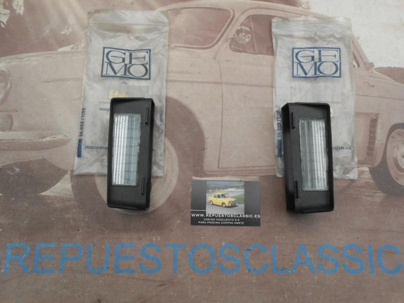 ISE597 JUEGO TULIPAS GEMO LUZ MATRICULA SEAT RONDA