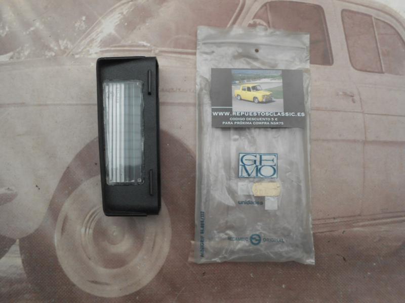ISE598 TULIPA GEMO LUZ MATRICULA IZQUIERDA SEAT RONDA