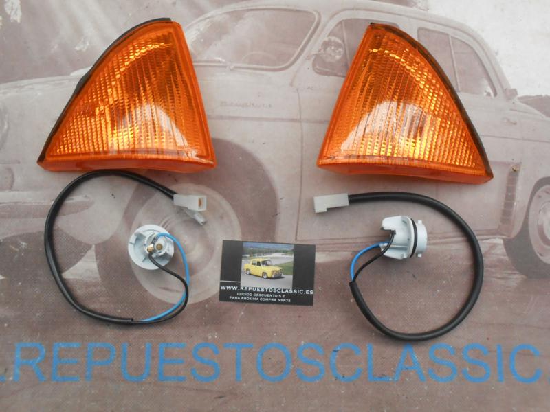 ISE603 JUEGO PILOTOS INTERMITENTES DELANTEROS SEAT RONDA ->84 PRIMERAS MARCAS VALEO - FORES