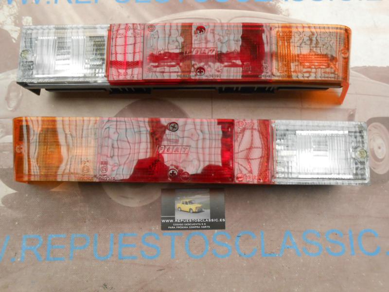 ISE606 JUEGO PILOTOS TRASEROS CON MARCHA ATRAS SEAT RITMO