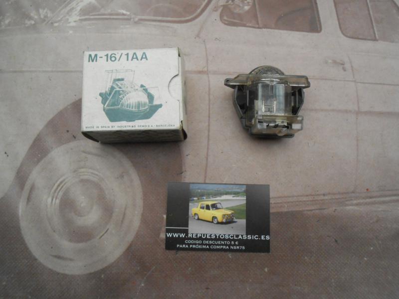 ISE621 PILOTO LUZ MATRICULA SEAT RITMO