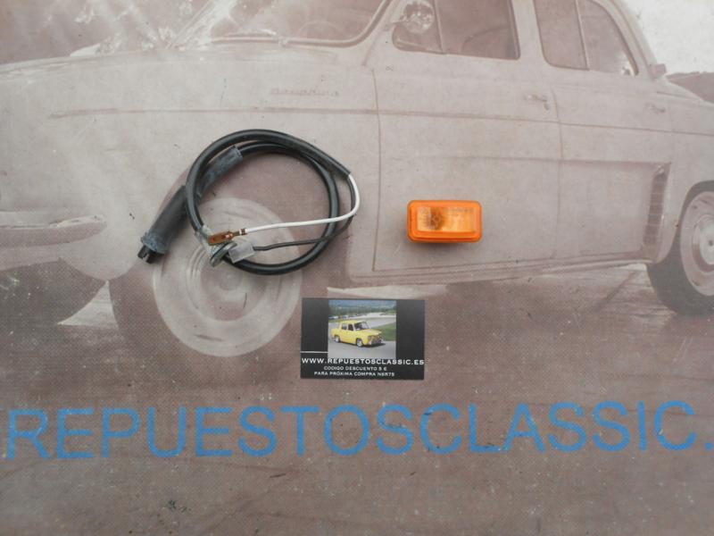 ISE625 PILOTO INTERMITENTE LATERAL SEAT MARBELLA , TERRA , IBIZA 84-> ORIGINAL SEAT CON CABLEADO