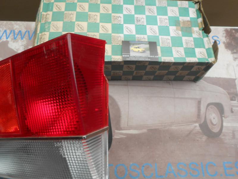 IP58 P2 PILOTO TRASERO IZQUIERDO PEUGEOT 505 1ª SERIE CON PORTALAMPARAS YORKA