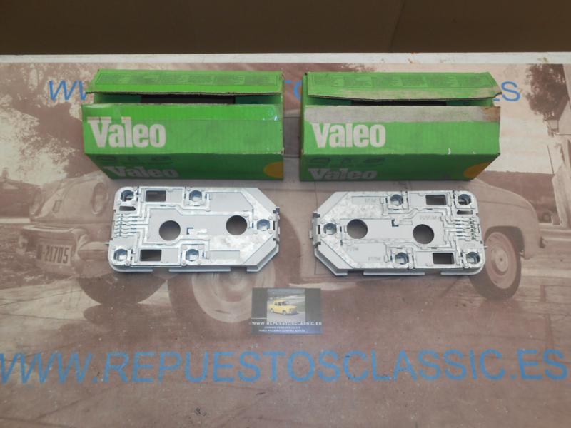 IP78P3 JUEGO PORTALAMPARAS PILOTOS TRASEROS PEUGEOT 309 89->94 VALEO 065727-065728