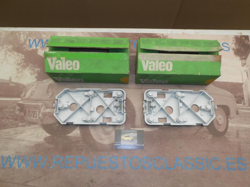IP78P3 JUEGO PORTALAMPARAS PILOTOS TRASEROS PEUGEOT 309 89->94 VALEO 065727-065728