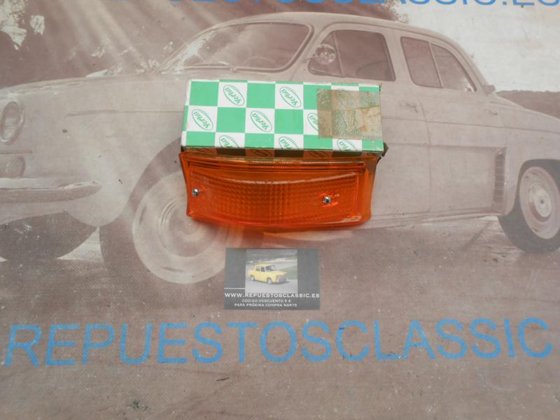 ISI63 TULIPA PILOTO DELANTERO IZQUIERDO SIMCA 1000 2ª SERIE COLOR AMBAR