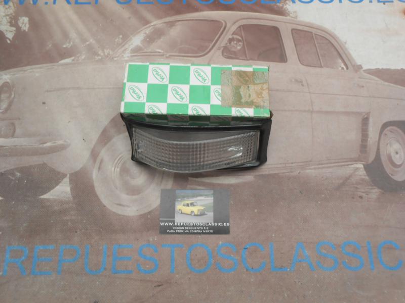 ISI64 TULIPA PILOTO DELANTERO IZQUIERDO SIMCA 1000 2ª SERIE COLOR BLANCO - NEGRO