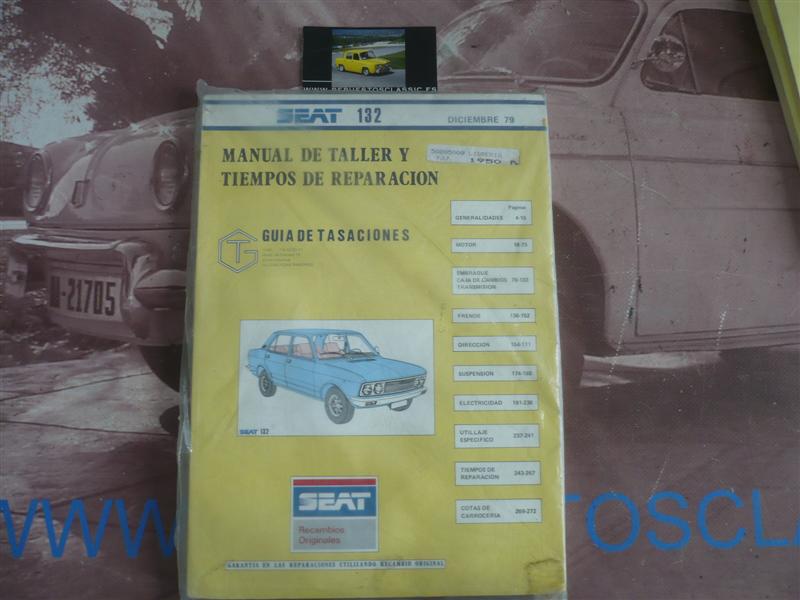 L88 MANUAL DE TALLER ORIGINAL SEAT 132